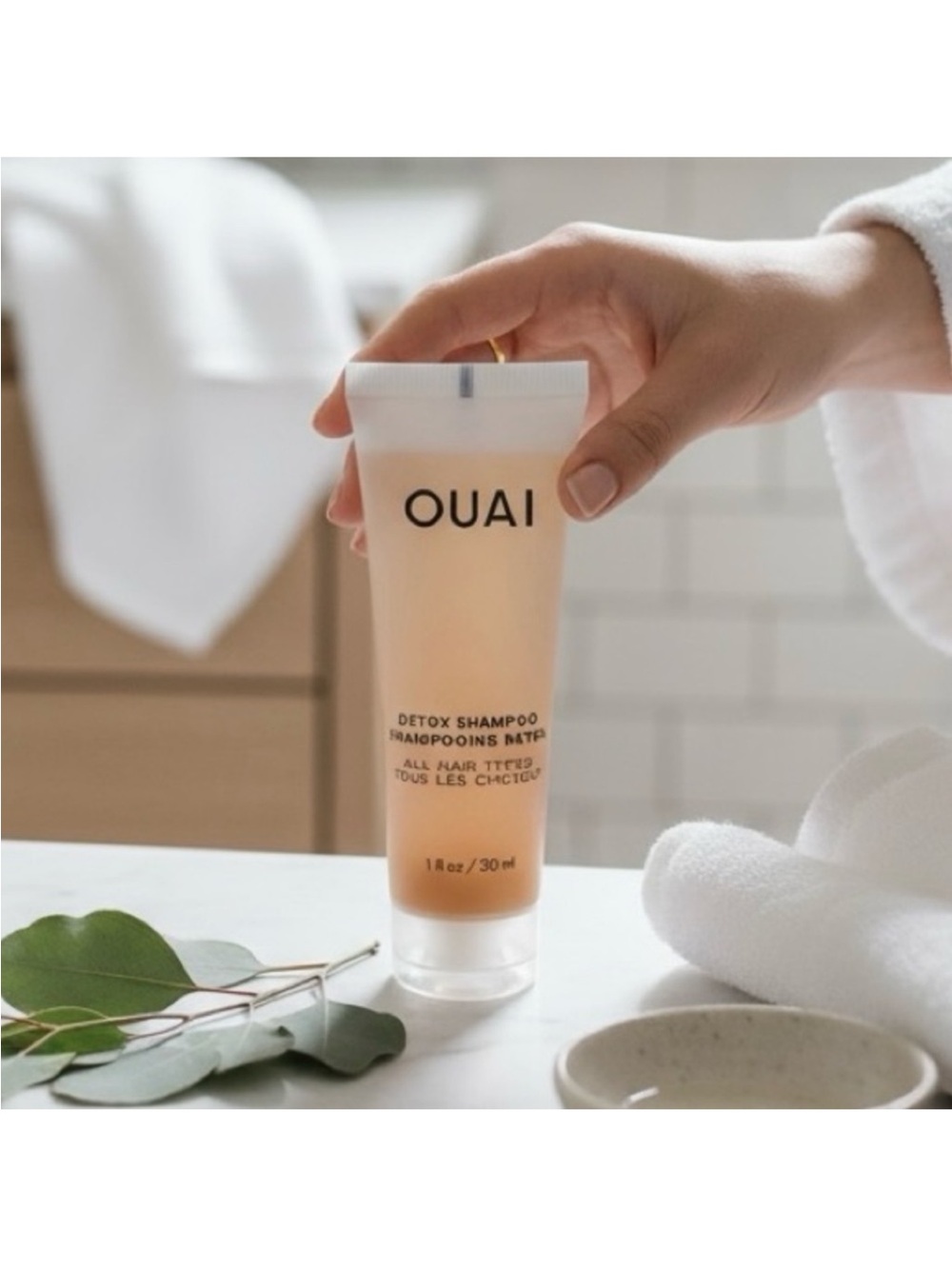 OUAI Detox Shampoo Travel Tube